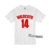 Wildcats 14 Raglan red T-shirt