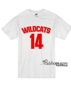 Wildcats 14 Raglan red T-shirt