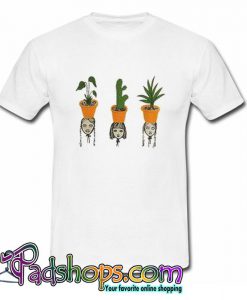 Woman Plants Cactus T Shirt (PSM)