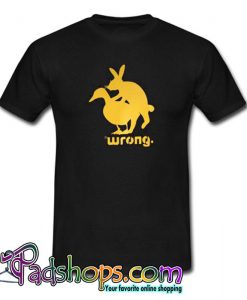 Wrong Duck Rabbit T shirt SL