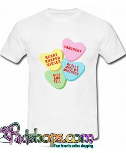 Xanarchy candy Heart Pink T Shirt (PSM)