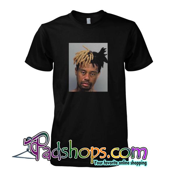 tiger woods shirt mugshot