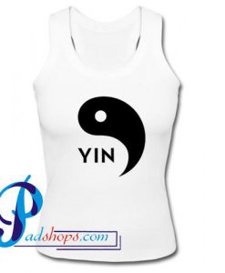 Yin Yang Logo Yin Tank Top
