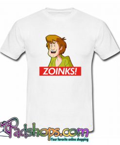 Zoinks! Shaggy Scooby Doo T Shirt (PSM)