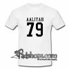 aaliyah 79 t-shirt
