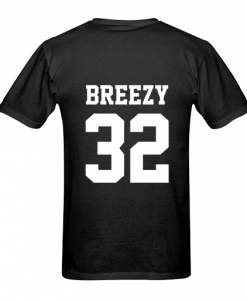 breezy 32 tshirt (back)