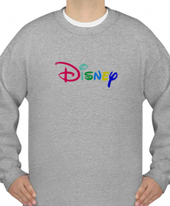 disney rainbow logo sweatshirt