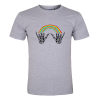 double shaka rainbow t shirt