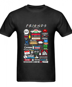 friends doodle t shirt