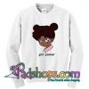 girl power anime sweatshirt