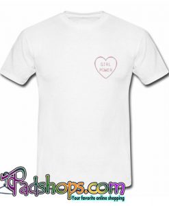 girl power love T shirt SL