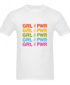 grl pwr rainbow t shirt