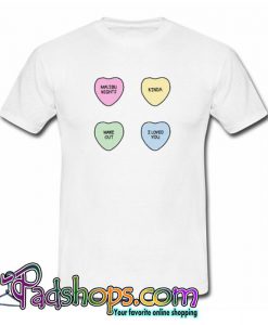 lany candy hearts Trending T shirt SL