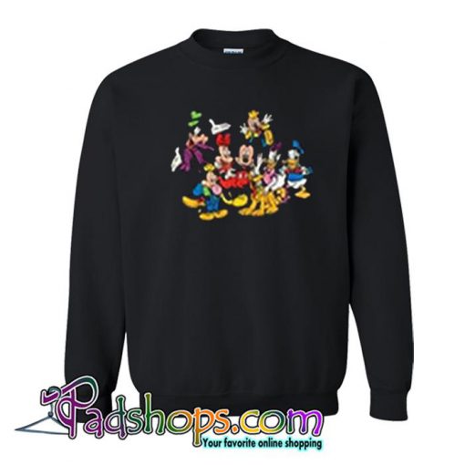 mickey and friends sweatshirt SL