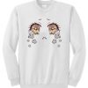 tears big eyes tops anime Sweatshirt