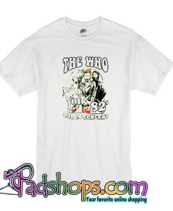 The Who New York 82' Live In Concert T-Shirt