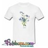 Forget Me Not Floral T-Shirt-SL