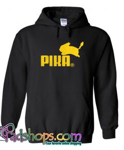 Pika Pikachu Pokemon Go Funny Puma Parody Hoodie-SL
