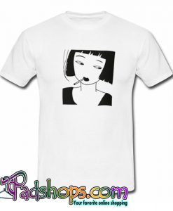 Smoking Girl T-Shirt-SL