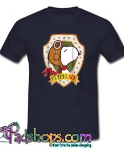 Snoopy Flying Ace Peanuts T Shirt-SL