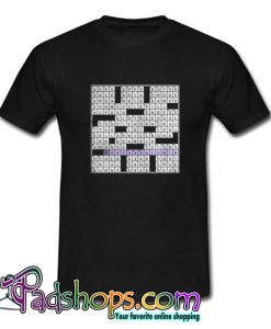 Stuffed Crossword T-shirt-SL