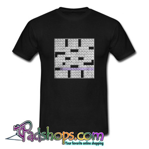 Stuffed Crossword T-shirt-SL