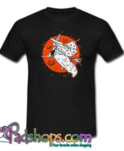 The Witch’s Moon Halloween T-Shirt-SL