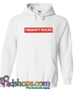Virginity Rocks Logo Hoodie-SL