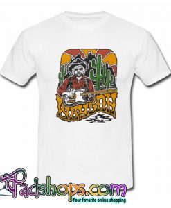 Waylon Jennings Telecaster Desert T Shirt-SL