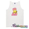 Bart Simpson Camron Dipset Killa Bart Pink Meme Hip Hop Tank Top-SL