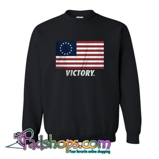 Betsy Ross Flag Sweatshirt-SL