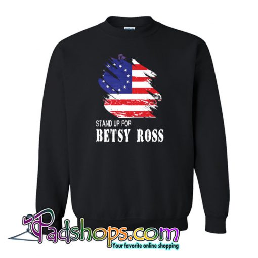 Betsy Ross Flag Vintage America Sweatshirt NT