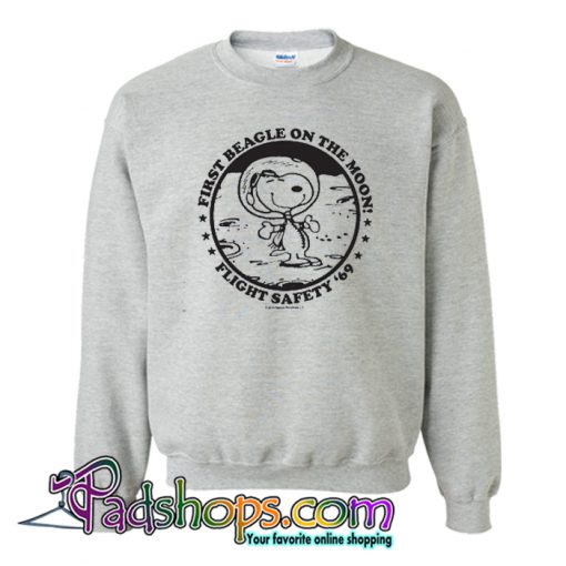 First Beagle on the Moon Sweatshirt-SL