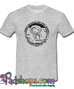 First Beagle on the Moon T shirt-SL