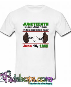 Juneteenth White T-Shirt-SL