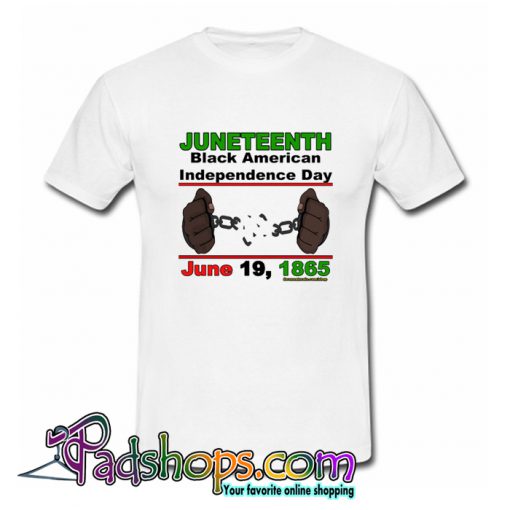 Juneteenth White T-Shirt-SL