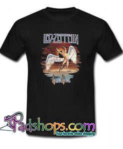 Led Zeppelin Swan Song 1973 Tour T-Shirt NT