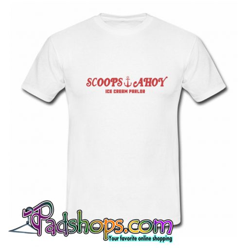 Scoops Ahoy Stranger Things T shirt-SL