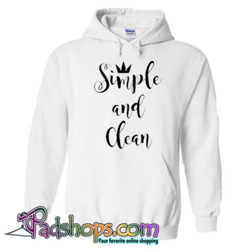 Simple and Clean Hoodie NT