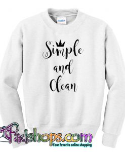Simple and Clean Sweatshirt NT