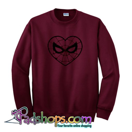 Spiderman heart Sweatshirt-SL