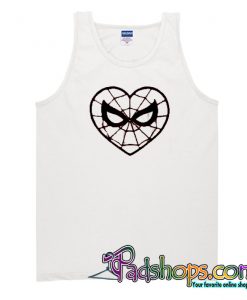 Spiderman heart Tank Top-SL