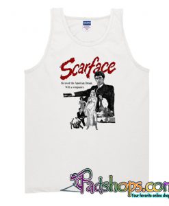 Tony Montana Scarface Tank Top-SL
