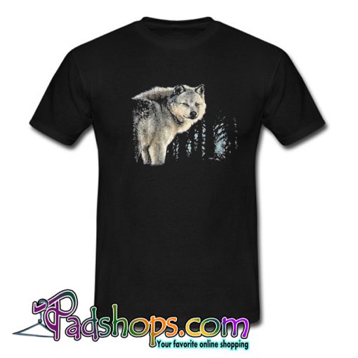 Wildlife Nature Wild Wolf T-Shirt-SL
