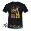 100 Days Of School Girl Floss Dance Trending T shirt NT