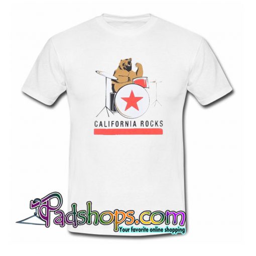 California Rocks Bear T-Shirt NT