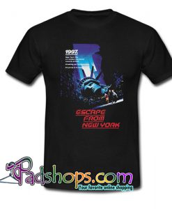 ESCAPE FROM NEW YORK MOVIE TRENDING T-SHIRT NTESCAPE FROM NEW YORK MOVIE TRENDING T-SHIRT NT