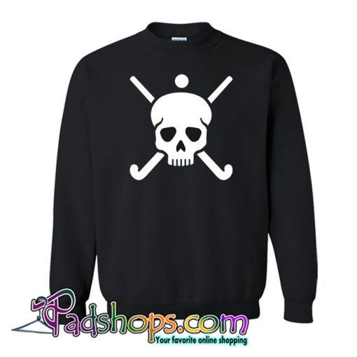 Field hockey skull Sweatshirt NT