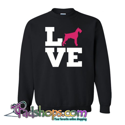 Giant Schnauzer Love Sweatshirt NT