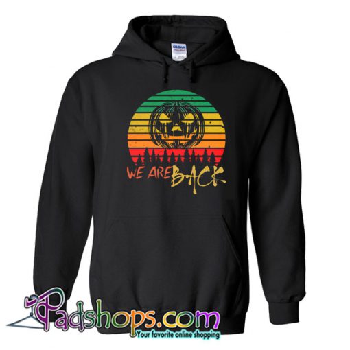 Halloween We Are Back New Vintage Hoodie NT